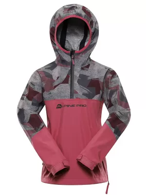 Jakna ALPINE PRO GIBBO KJCY250 BURGUNDIJSKI