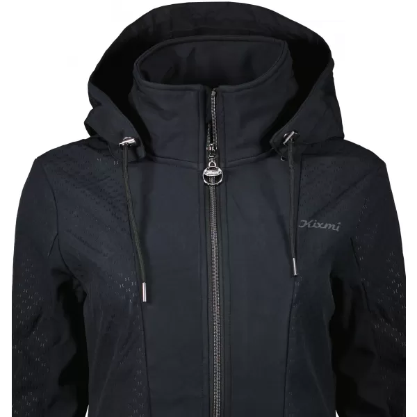  Ženski softshell kaput KIXMI ORLENA CRNO 