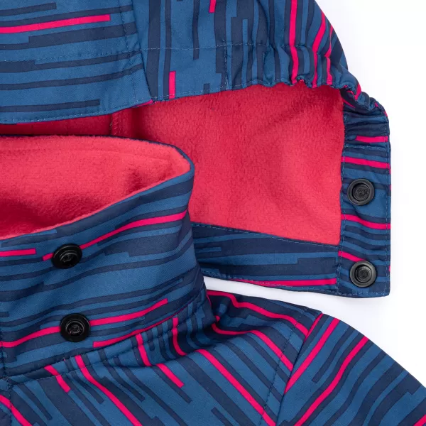  Softshell jakna za djevojčice KILPI RAVIA-JG SJ0155KI TAMNOPLAVA 