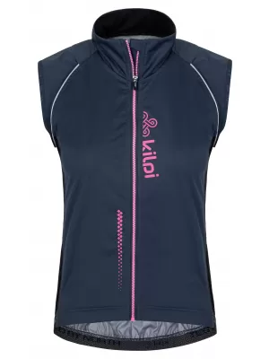 Ženska softshell jakna KILPI ZAIN-W SL0122KI TAMNOPLAVA