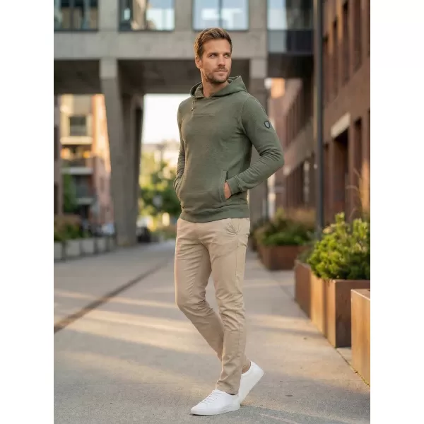 Muški sweatshirt KIXMI ORICK ZELENA 