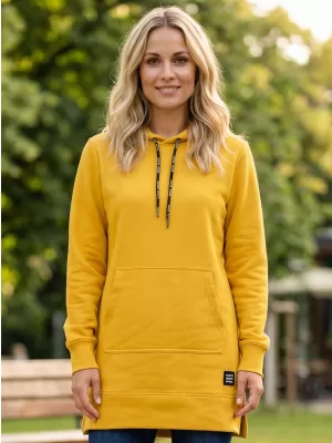 Ženski sweatshirt SAM 73 ENNA WM 768 TAMNI OKER