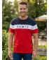 Muška majica kratkih rukava SAM 73 KAVIX MT 815 CRVENA