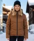 Ženska jakna SAM 73 GEDE WB 838 TAMNO SMEĐA