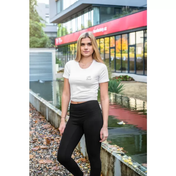  Ženska skraćena majica ALTISPORT BYB/ALW056BY042 BIJELA 