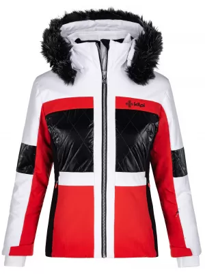 Ženska skijaška jakna KILPI ELZA-W SL0109KI CRVENA