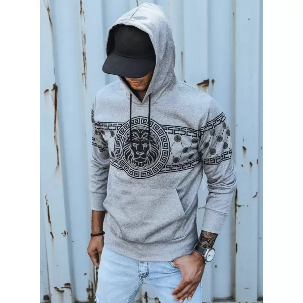  Muška dukserica DSTREET BX5309 SIVA 