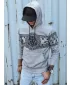 Muška dukserica DSTREET BX5309 SIVA