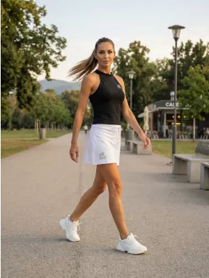 Ženska majica bez rukava ALTISPORT BYB/ALW056BY134 CRNO I BIJELO