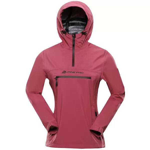  Ženska jakna ALPINE PRO GIBBA LJCY532 BURGUNDIJSKI 