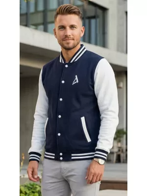 Muški sweatshirt ALTISPORT BYB/ALM002BB004 MORNARSKO PLAVA