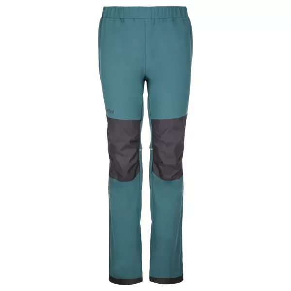  Dječje softshell hlače KILPI RIZO-J SJ0405KI TAMNO ZELENA 