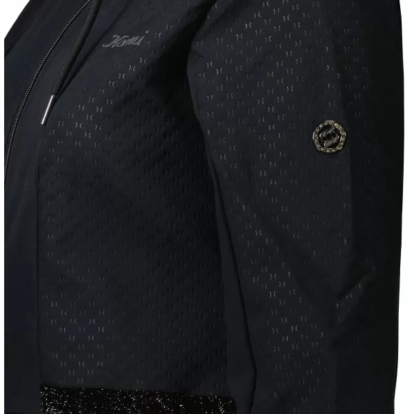  Ženski softshell kaput KIXMI ORLENA CRNO 