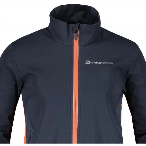  Dječja softshell jakna ALPINE PRO TYCHO KJCY251 TAMNOPLAVA/CRNA 