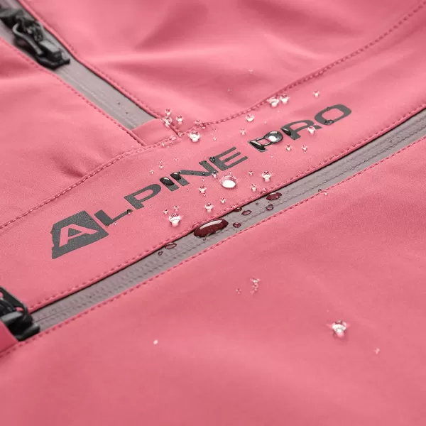  Ženska jakna ALPINE PRO GIBBA LJCY532 BURGUNDIJSKI 