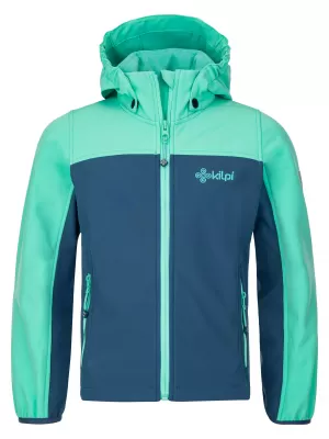 Softshell jakna za djevojčice KILPI RAVIA-JG SJ0155KI TIRKIZ