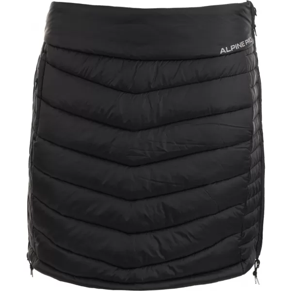  Ženska suknja ALPINE PRO OZARA LSKY443 CRNI 