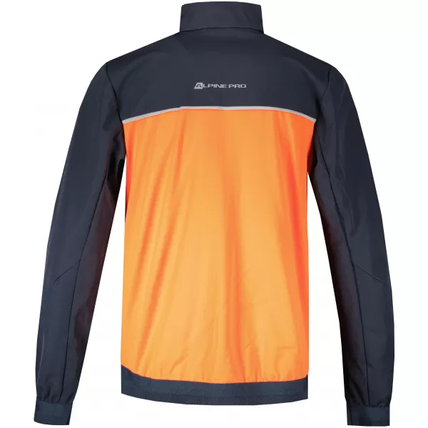  Dječja softshell jakna ALPINE PRO TYCHO KJCY251 TAMNOPLAVA/CRNA 