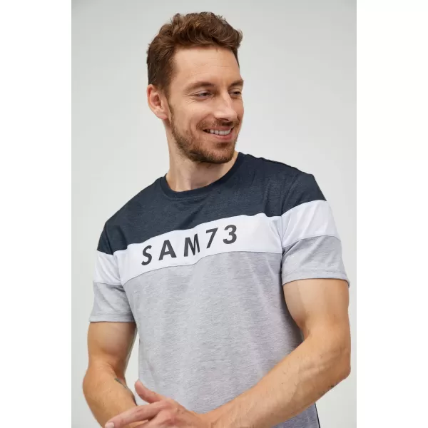  Muška majica kratkih rukava SAM 73 KAVIX MT 815 SVIJETLOSIVA 