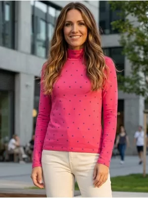 Ženska majica kratkih rukava ALTISPORT LUWEDA LTSY943 TAMNO ROZA