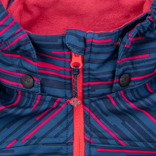  Softshell jakna za djevojčice KILPI RAVIA-JG SJ0155KI TAMNOPLAVA 