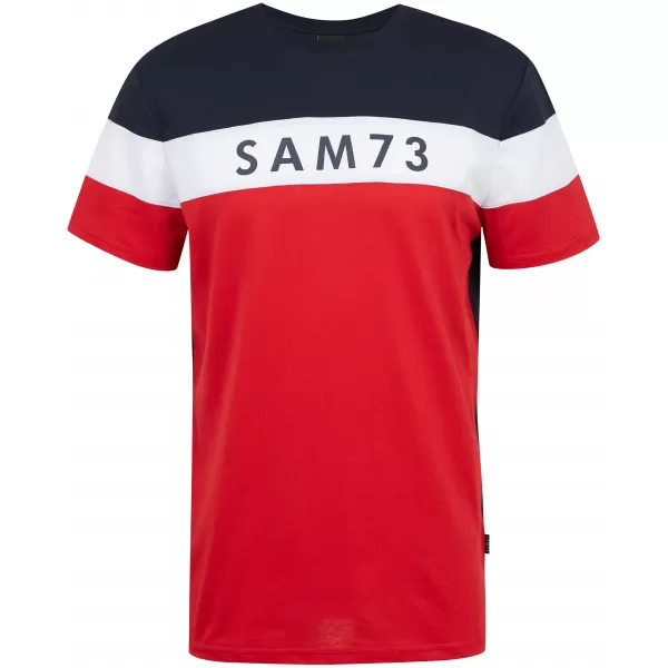  Muška majica kratkih rukava SAM 73 KAVIX MT 815 CRVENA 