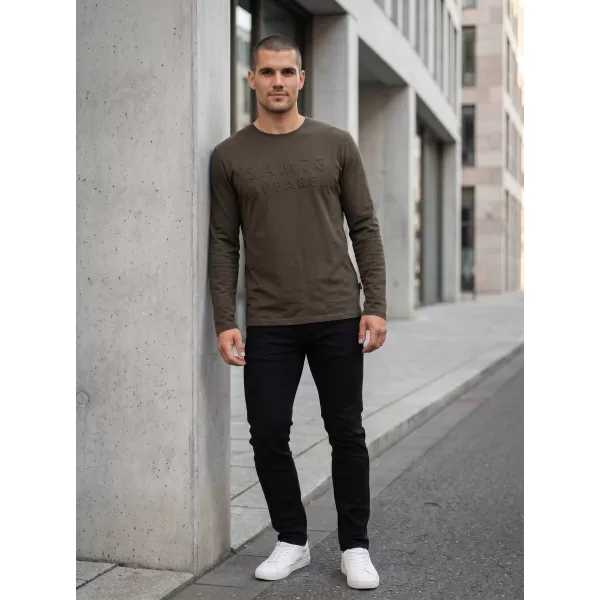  Muška majica kratkih rukava SAM 73 MINDART MT 810 KAKI 