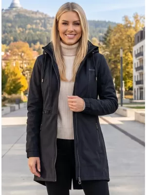 Ženski softshell kaput KIXMI ORLENA CRNO