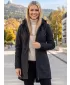 Ženski softshell kaput KIXMI ORLENA CRNO