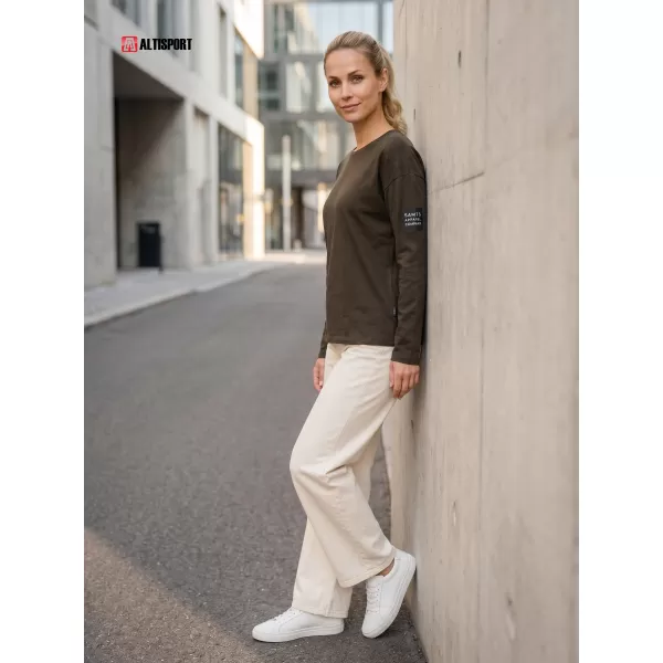  Ženska majica kratkih rukava SAM 73 ARIASA WT 872 KAKI 