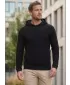 Muški sweatshirt KIXMI ORICK CRNO