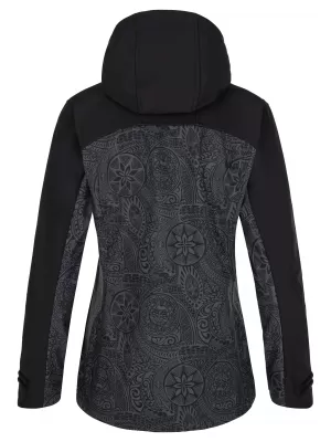 Ženska softshell jakna KILPI RAVIA-W SL0124KI TAMNOSIVA