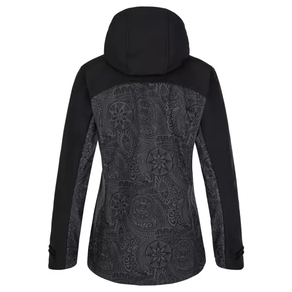  Ženska softshell jakna KILPI RAVIA-W SL0124KI TAMNOSIVA 