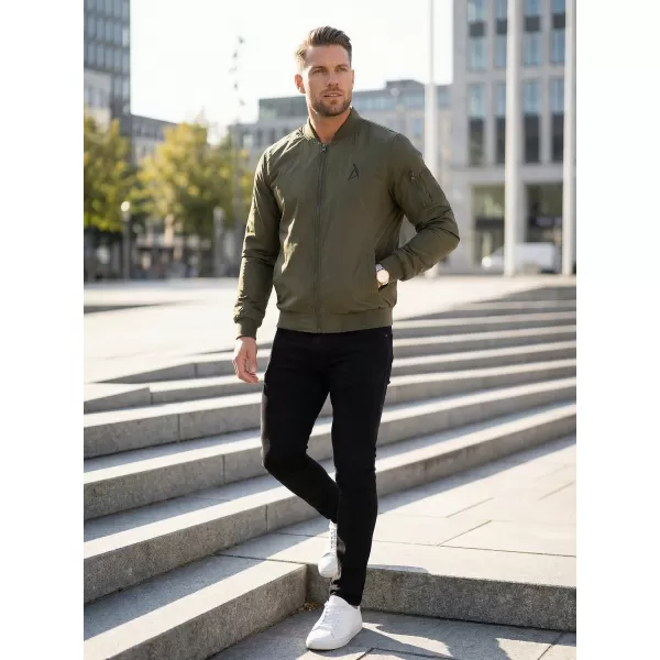  Muška bomber jakna ALTISPORT BYB/ALM002BY045 KAKI 