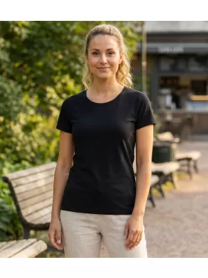 Ženska majica kratkih rukava ALTISPORT PUSTA LTSY947 CRNO