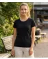 Ženska majica kratkih rukava ALTISPORT PUSTA LTSY947 CRNO