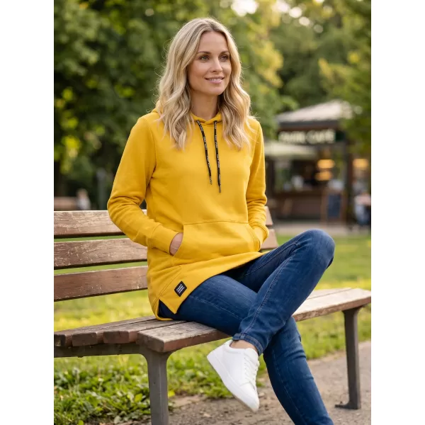  Ženski sweatshirt SAM 73 ENNA WM 768 TAMNI OKER 