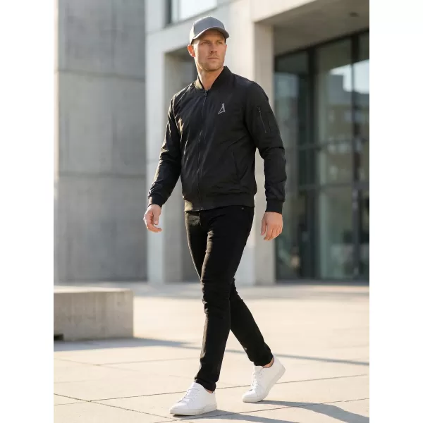  Muška bomber jakna ALTISPORT BYB/ALM002BY045 CRNO I SREBRNO 