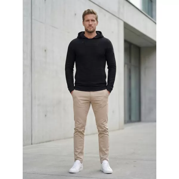  Muški sweatshirt KIXMI ORICK CRNO 