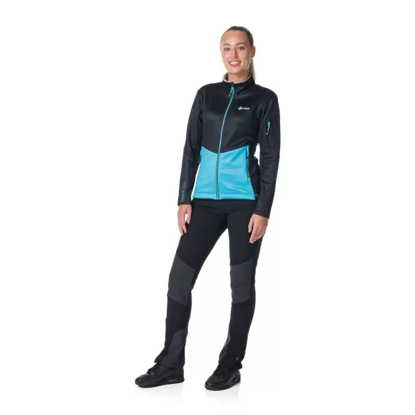  Ženska funkcionalna majica KILPI TEAM FLEECE-W SL0201KI SVIJETLOPLAVA 