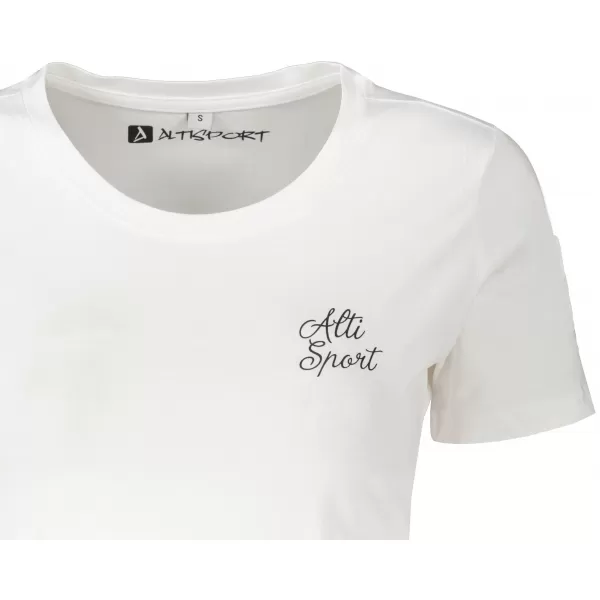  Ženska skraćena majica ALTISPORT BYB/ALW056BY042 BIJELA 