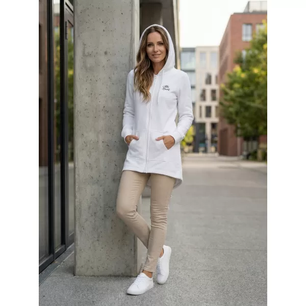  Ženska produžena majica ALTISPORT BYB/ALW056BY148 BIJELA 