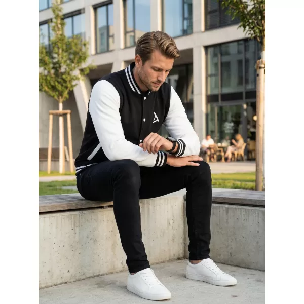  Muški sweatshirt ALTISPORT BYB/ALM002BB004 CRNO 