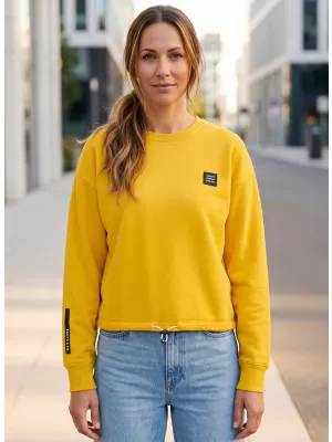 Ženski sweatshirt SAM 73 RODVEN WM 764 OKER