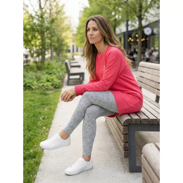  Ženski sweatshirt ALTISPORT CYGNA LSWX343 RUŽIČASTA 