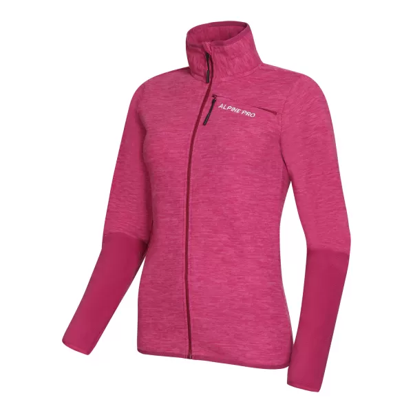  Ženska majica ALPINE PRO ORFHANA LSWY387 LJUBIČASTA BOJA 