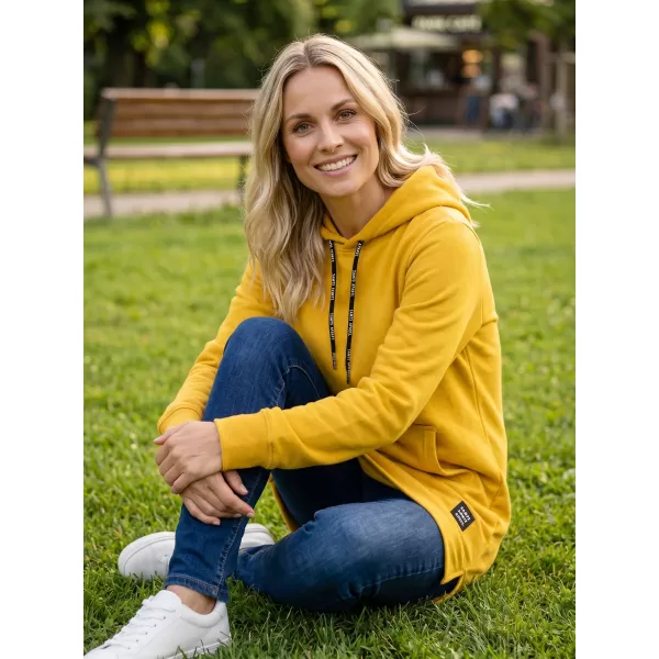  Ženski sweatshirt SAM 73 ENNA WM 768 TAMNI OKER 