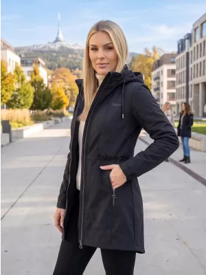 Ženski softshell kaput KIXMI ORLENA CRNO