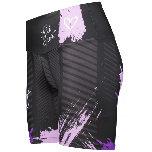  Ženske kratke premium tajice ALTISPORT SWE/ALW01S03 LJUBIČASTA 
