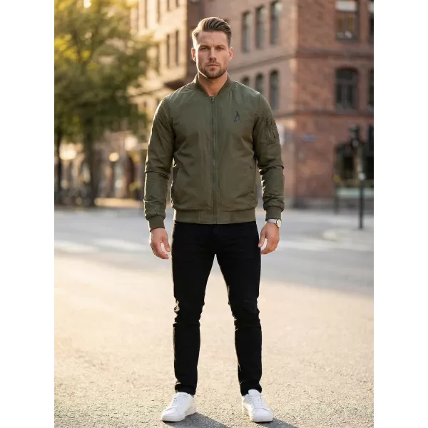  Muška bomber jakna ALTISPORT BYB/ALM002BY045 KAKI 
